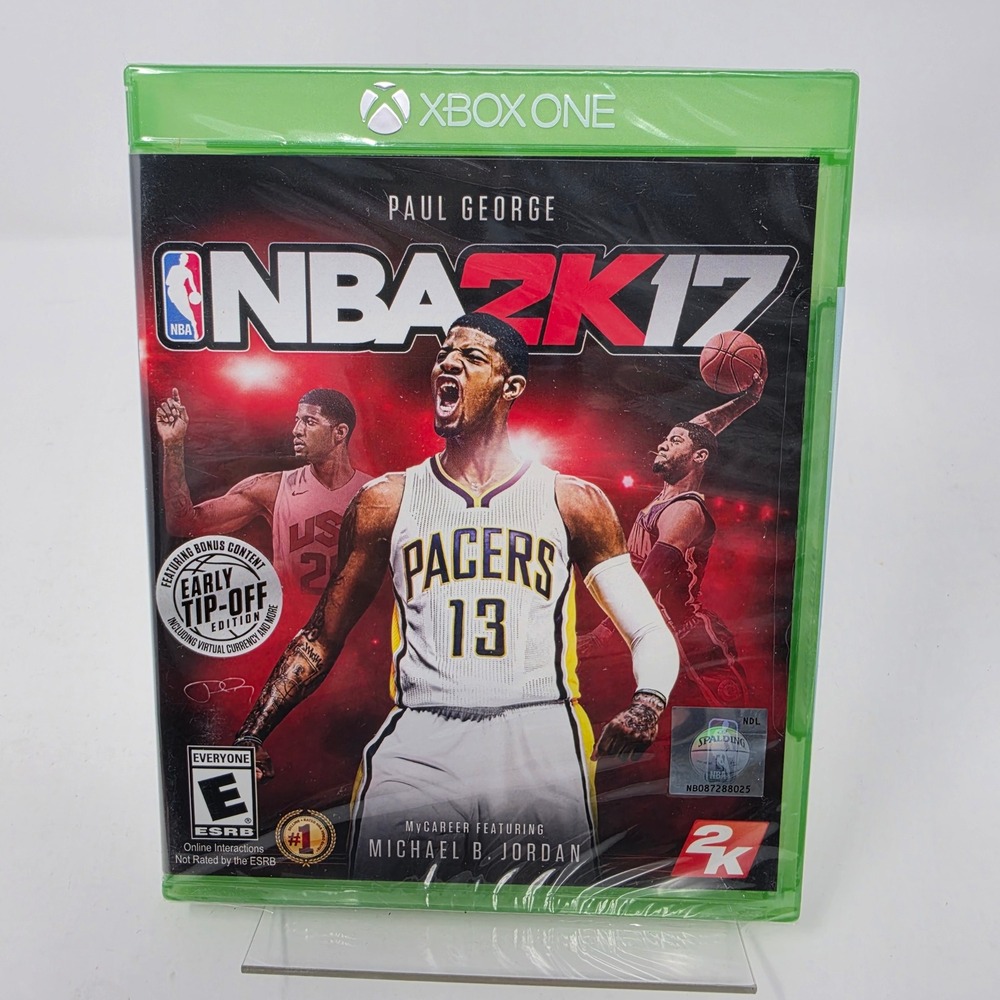 NBA 2K17 Early Tip-Off Edition Xbox One Microsoft 2016 New Sealed Paul George